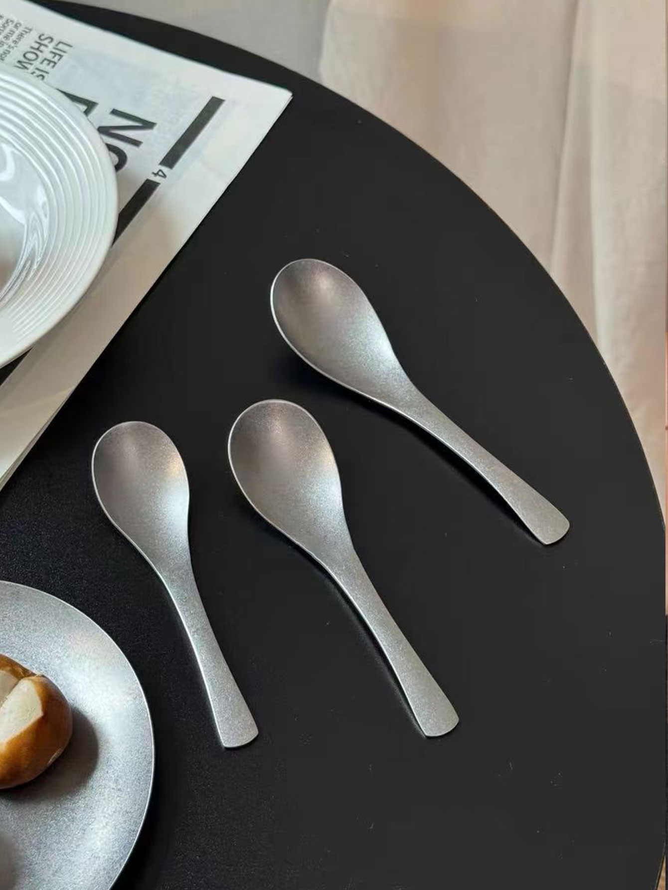 Vintage Collectible Spoons - Conjunto de Colheres Estilo Vintage com