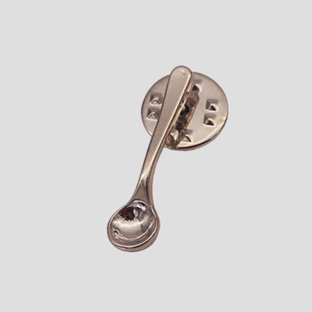 Vintage Collectible Spoons - Broche de Colher com Design Moderno