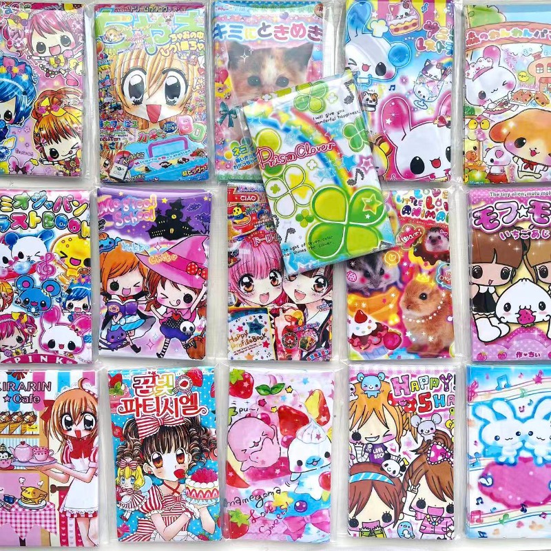 Vintage Item - Pacote com 20 Adesivos Heisei Retro