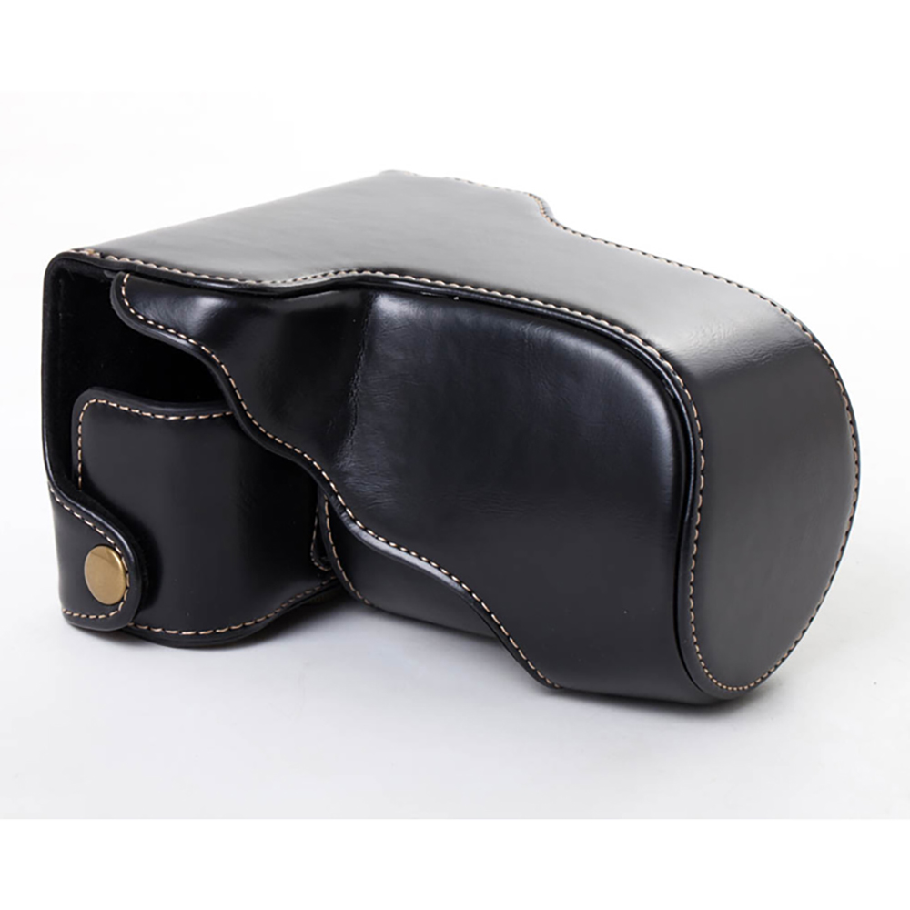 Camera Leather Case - Bolsa de couro pu para câmera,