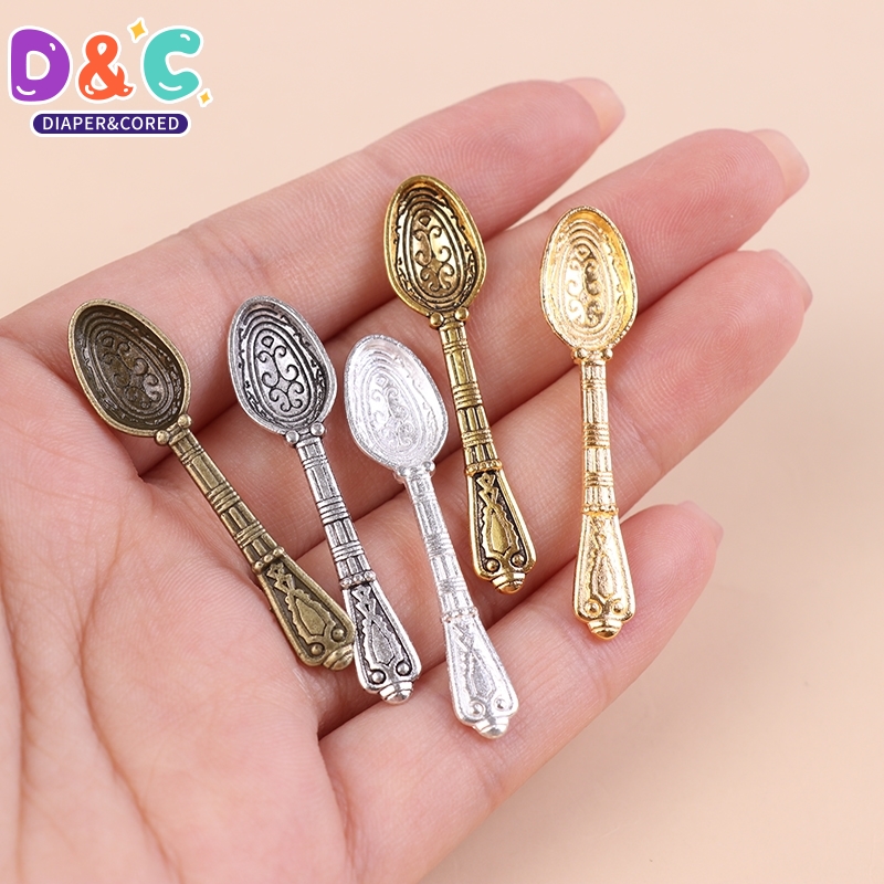 Vintage Collectible Spoons - Colheres Miniatura De Talheres De Metal