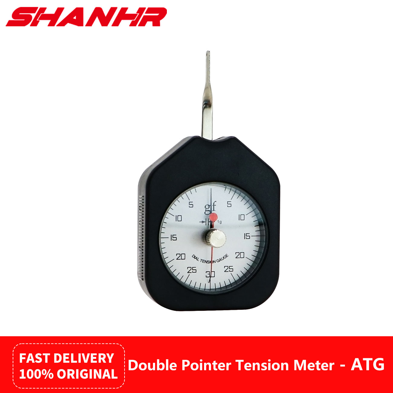 Analog Meter Gauge - Shanhr atg medidor de tensão de