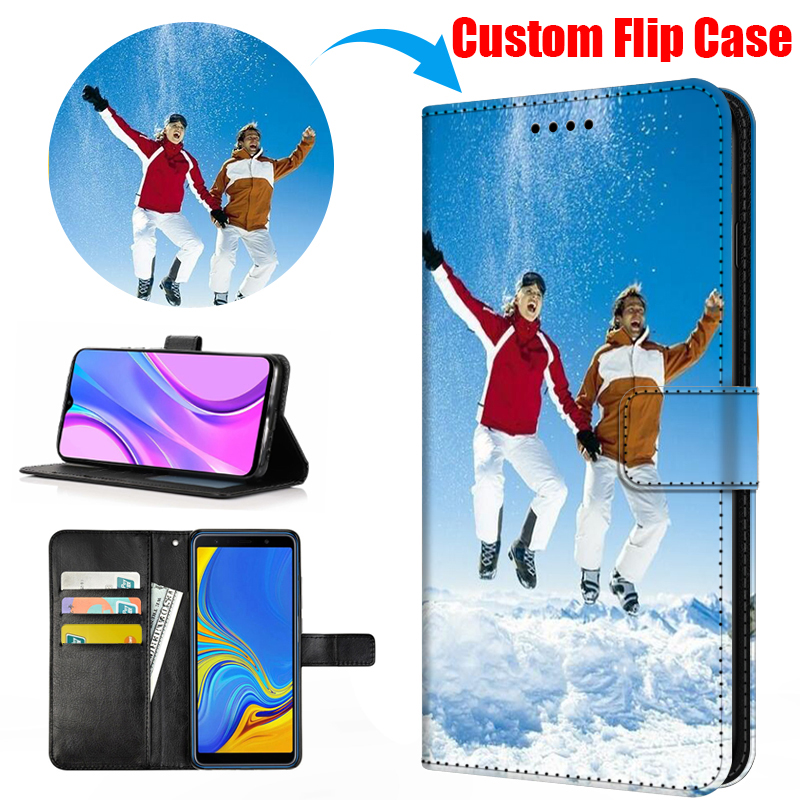 Camera Leather Case - Capa Carteira Personalizada com Foto para