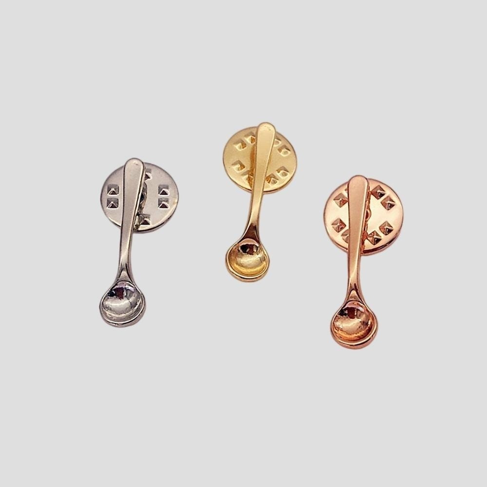 Broche de Colher com Design Fo - Vintage Collectible Spoons avaliação e preço