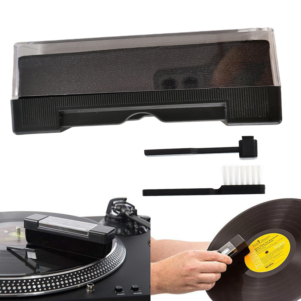 Removedor de poeira Escova par - Vinyl Record Cleaner avaliação e preço