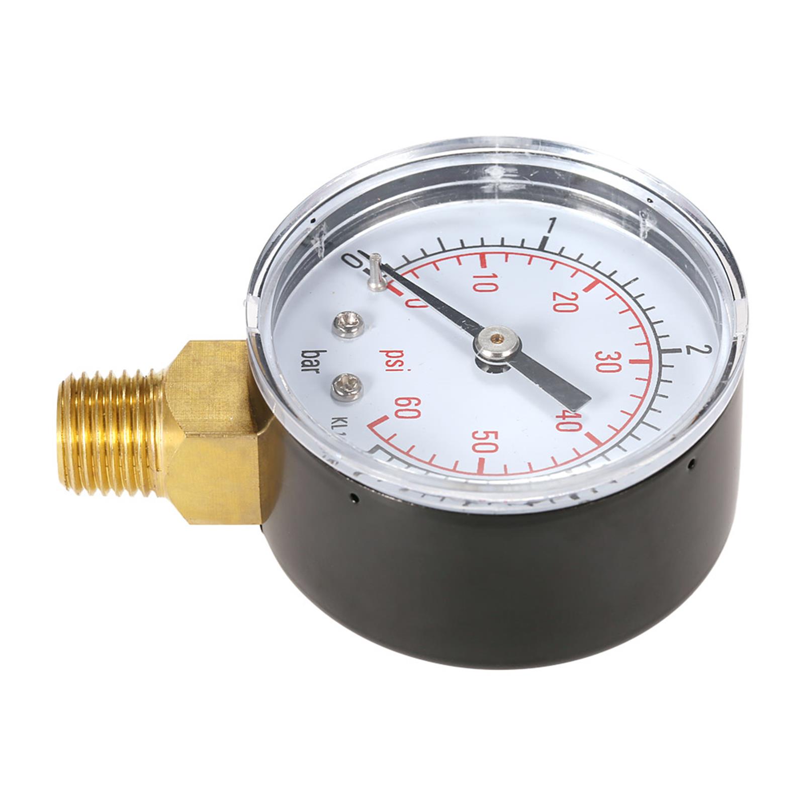 50mm filtro de piscina pressão - Analog Meter Gauge avaliação e preço