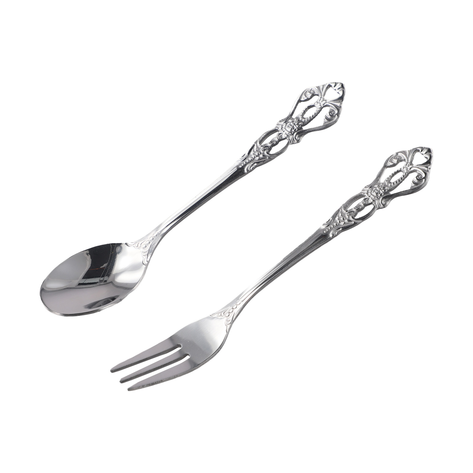 1 Par de Talheres Vintage Dour - Vintage Collectible Spoons avaliação e preço