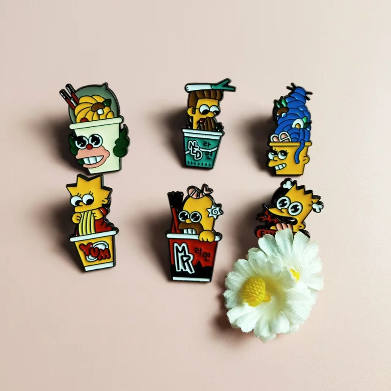 Conjunto de 6 peças dos Simpso - Vintage Item avaliação e preço