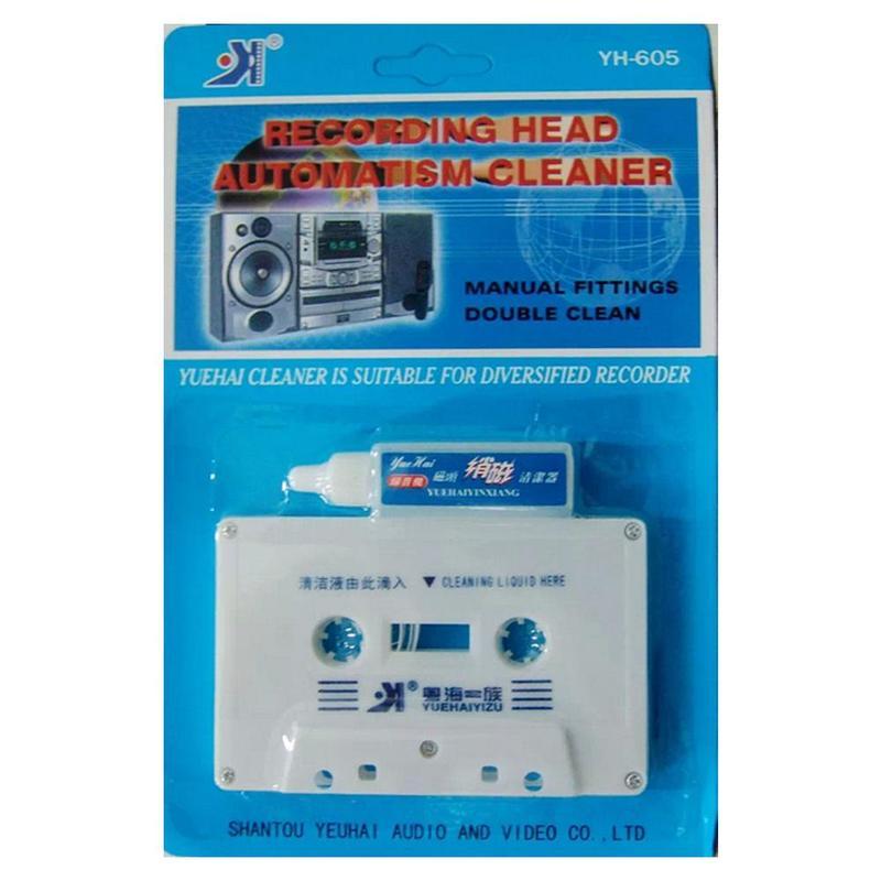 Novo limpador de fita gravador - Cassette Tape Head avaliação e preço