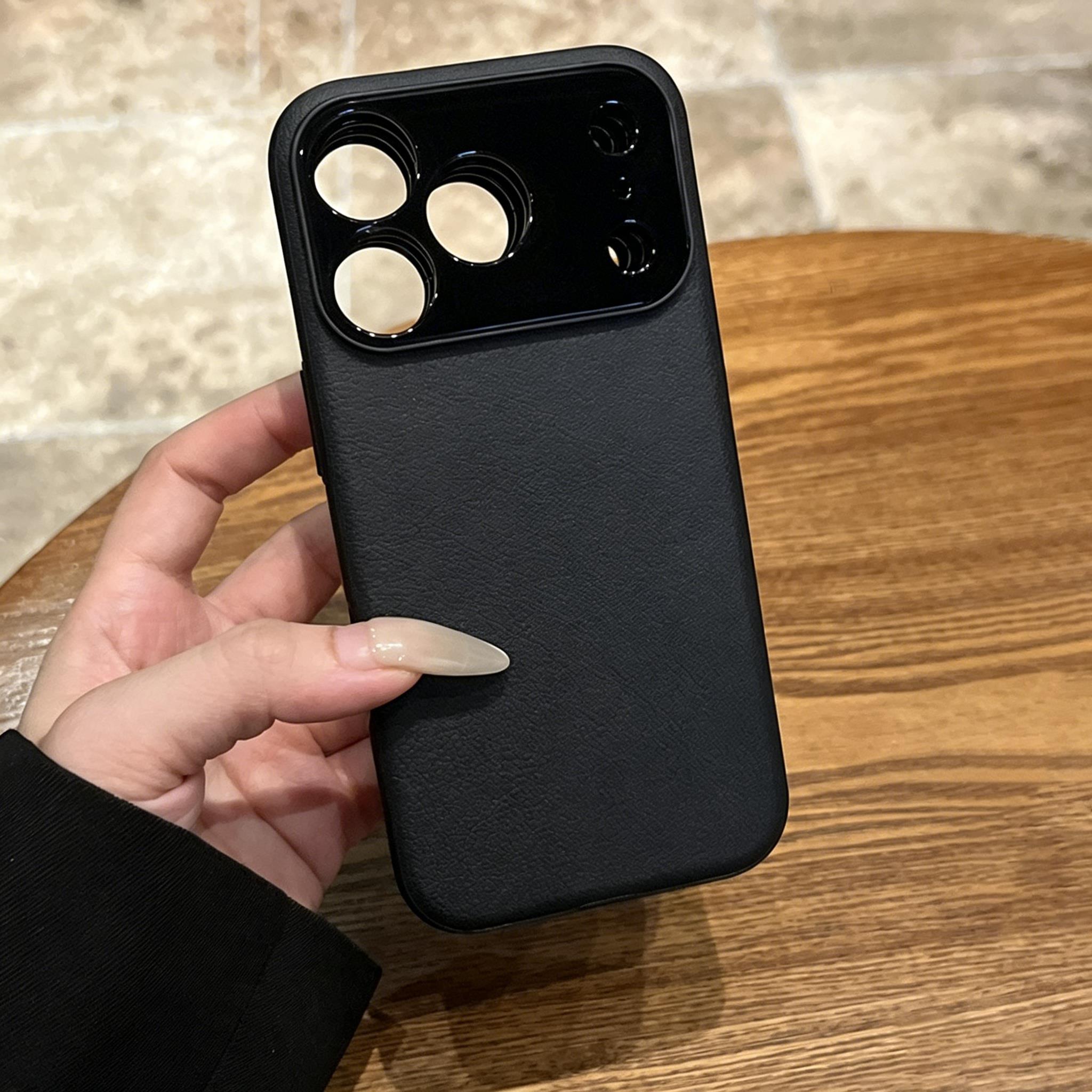Capa Magnética Magsafe com Dis - Camera Leather Case avaliação e preço