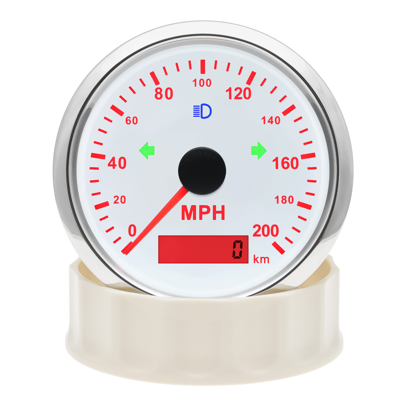 125 200 MPH KMH 85mm Velocímet - Analog Meter Gauge avaliação e preço